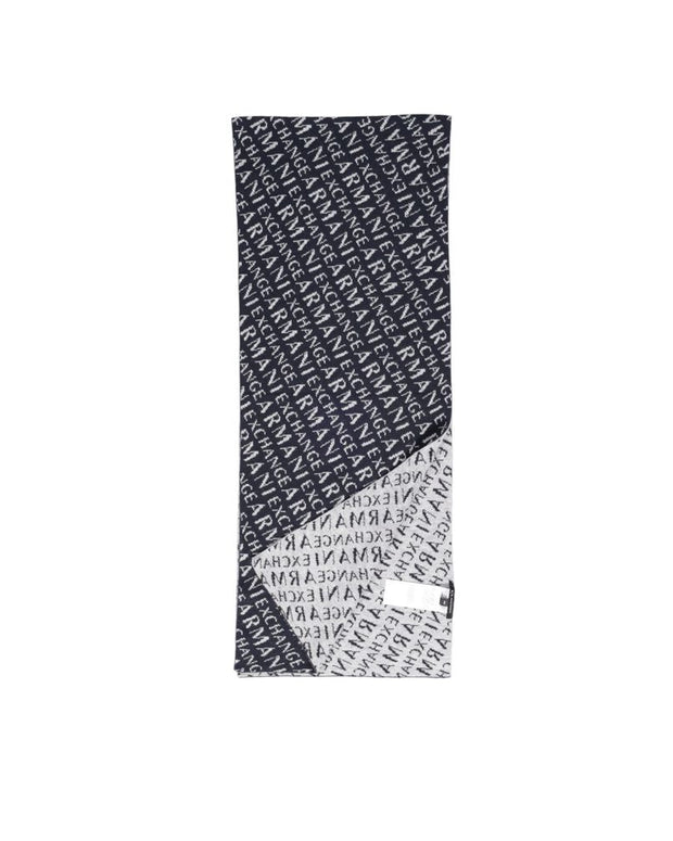 Blue Polyamide Scarf