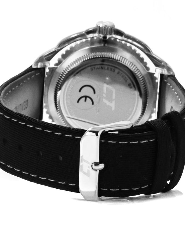 Black Leather Watch