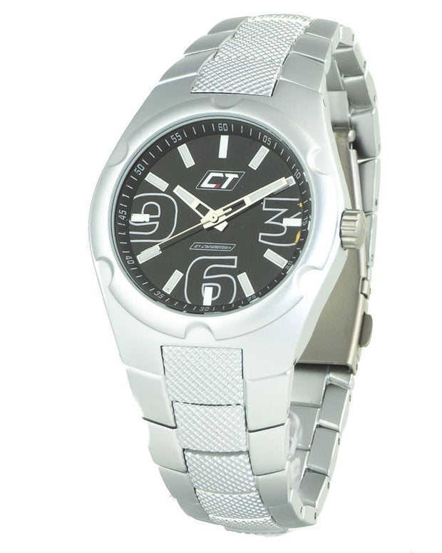 Silver Stainless Steel Dress Watch