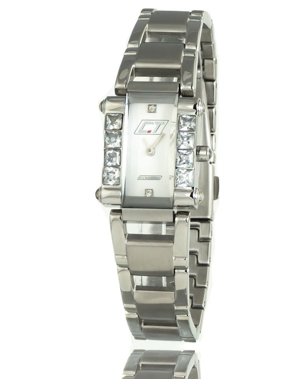 Silver Stainless Steel Bracelet Watch