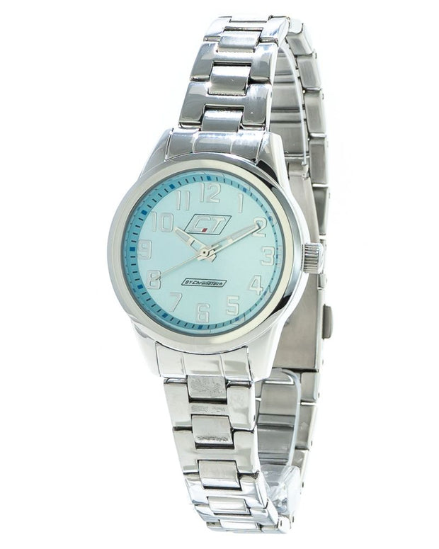 Silver Stainless Steel Bracelet Watch