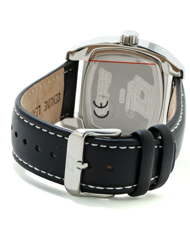 Black Leather Watch