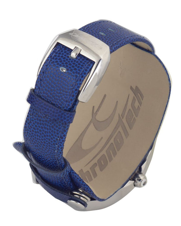 Blue Leather Watch