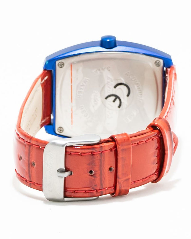 Red Leather Watch