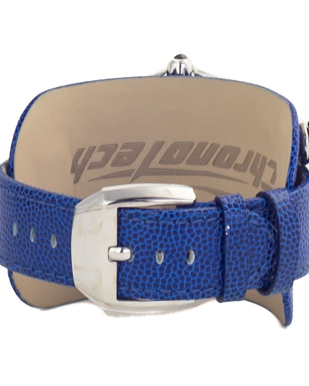 Blue Leather Watch