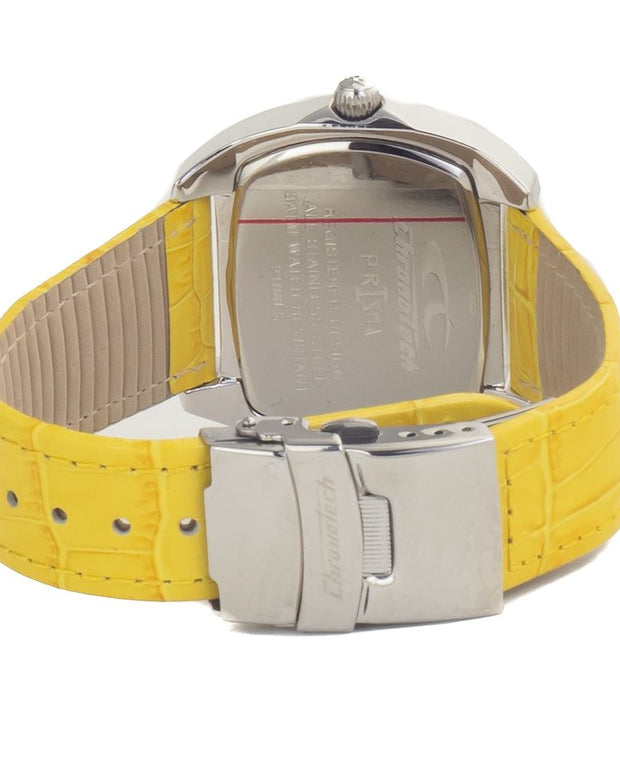 Yellow Leather Watch