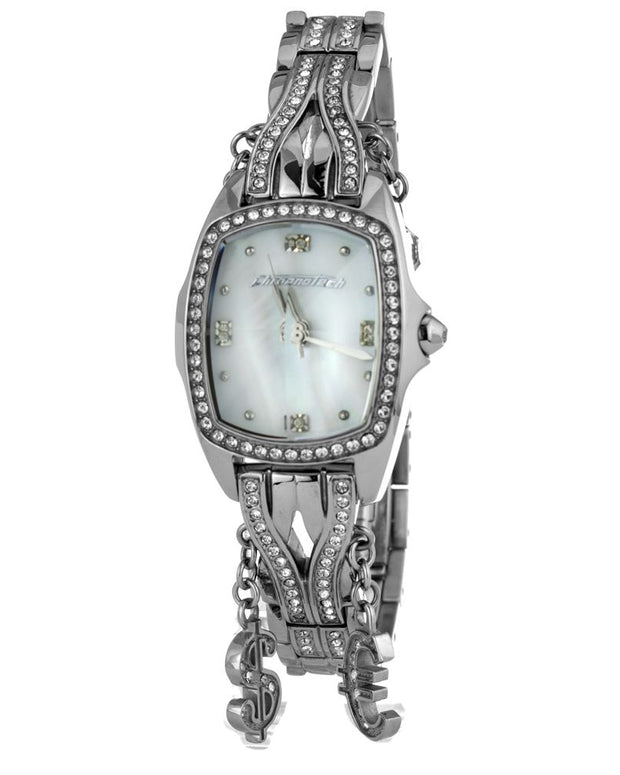 Silver Stainless Steel Bracelet Watch