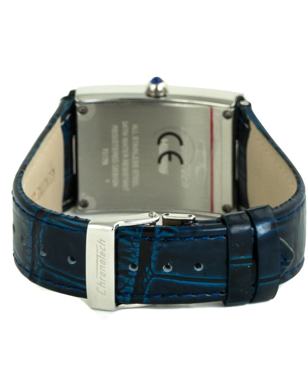 Blue Leather Watch