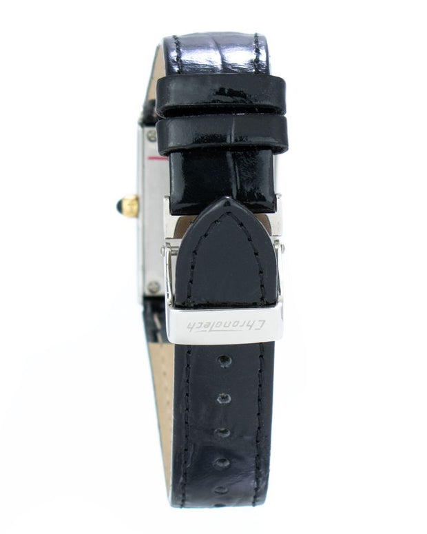Black Leather Watch