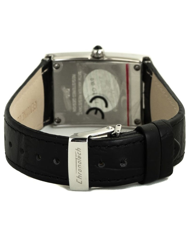 Black Leather Watch