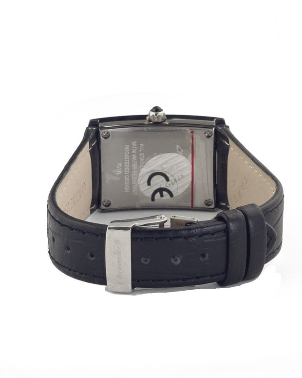 Black Leather Watch