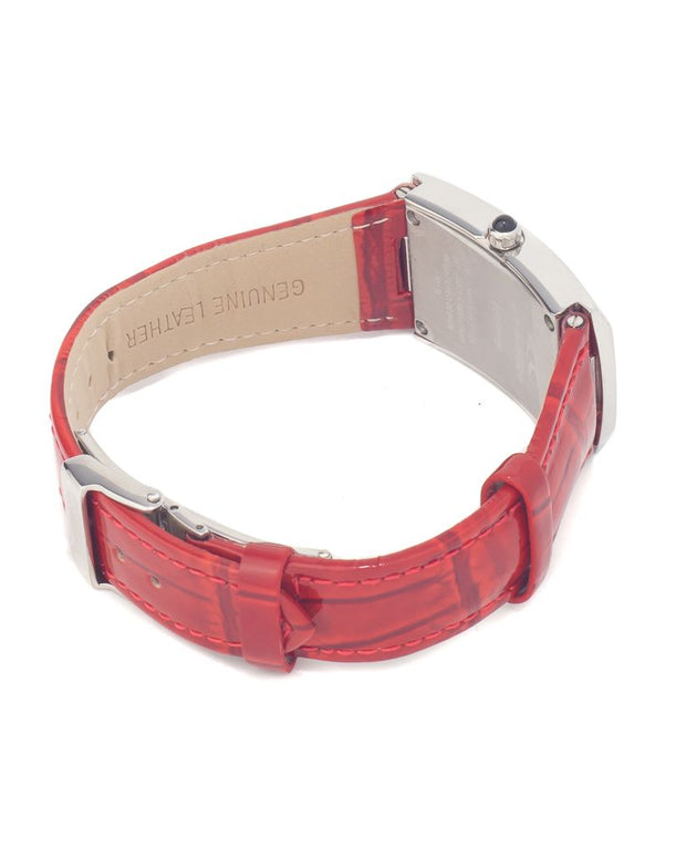 Red Leather Watch