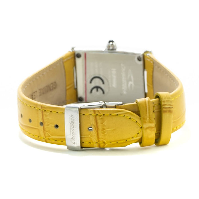 Yellow Leather Watch