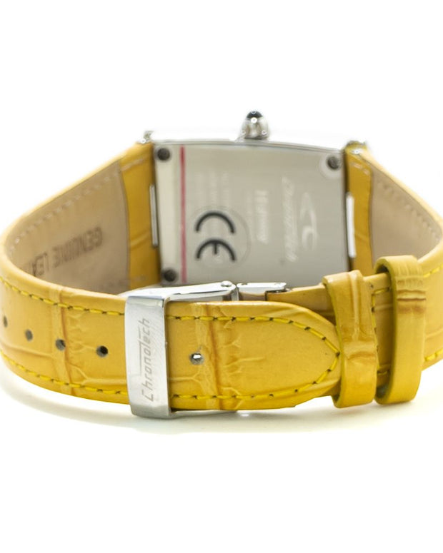 Yellow Leather Watch