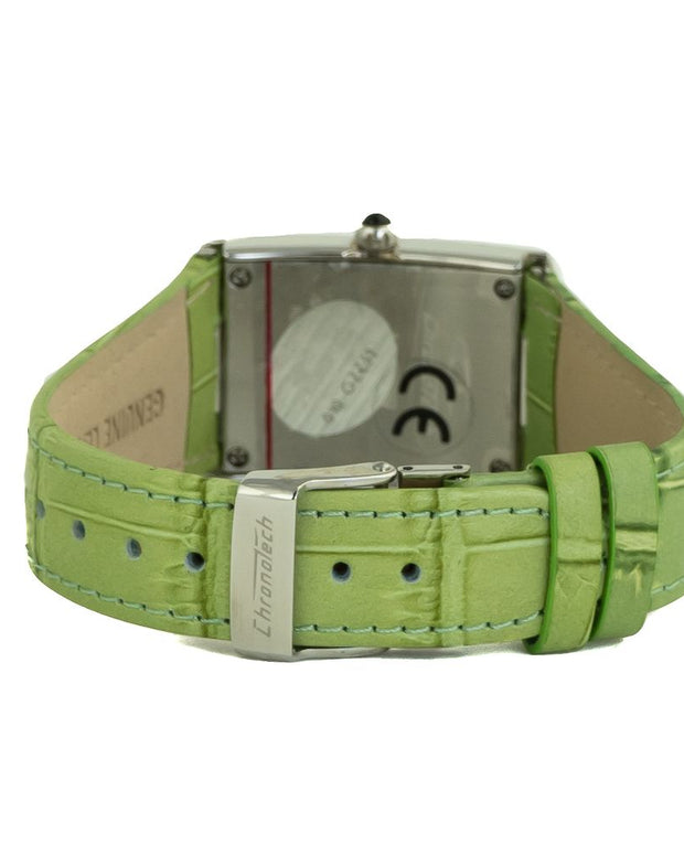 Green Leather Watch