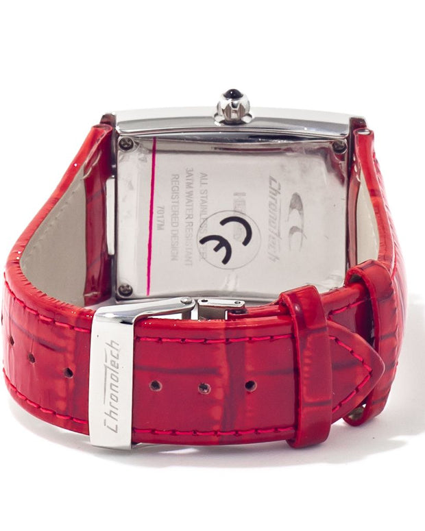 Red Leather Watch