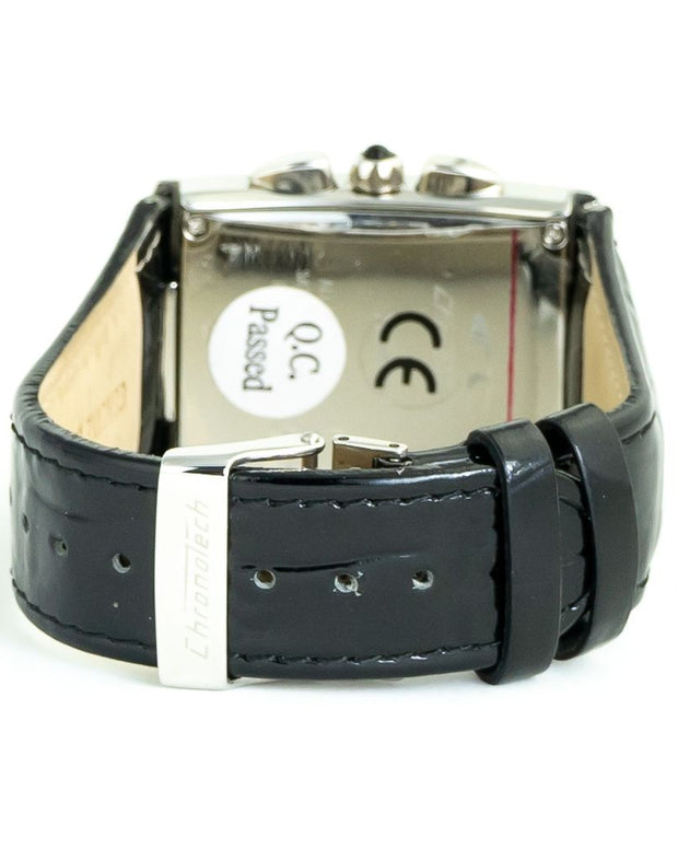 Black Leather Watch