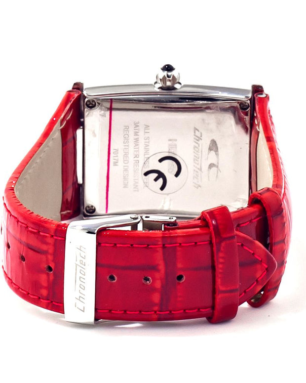 Red Leather Watch