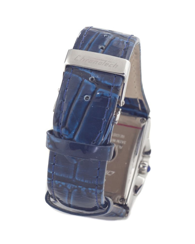 Blue Leather Watch