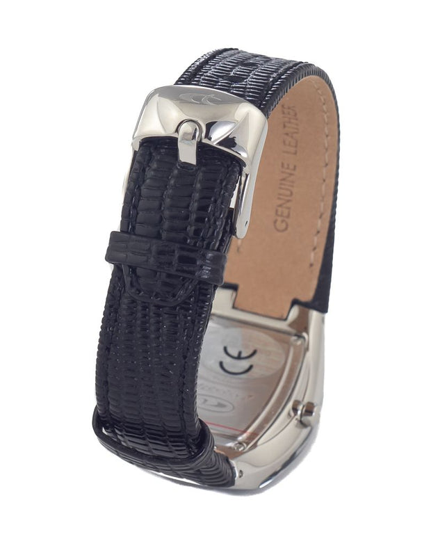 Black Leather Watch