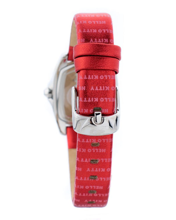 Red Leather Watch