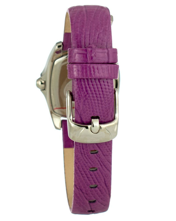Purple Leather Watch