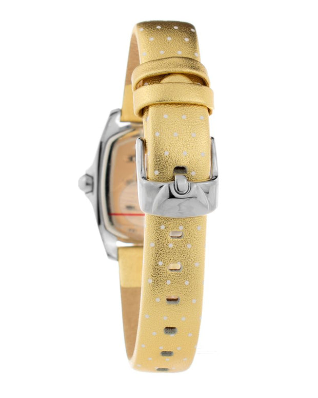 Gold Leather Watch