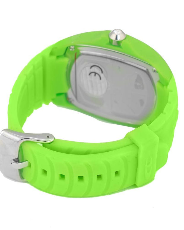 Green Rubber Watch