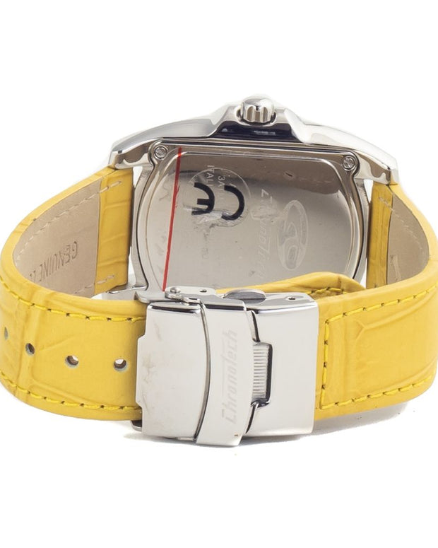 Yellow Leather Watch