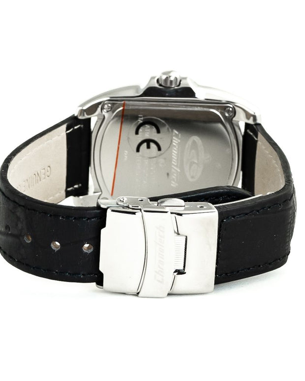 Black Leather Watch