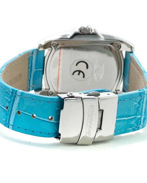 Blue Leather Watch