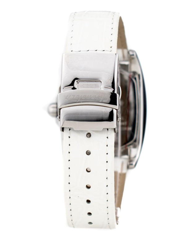 White Leather Watch
