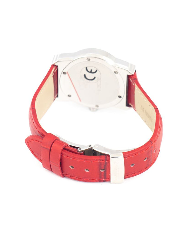 Red Leather Watch