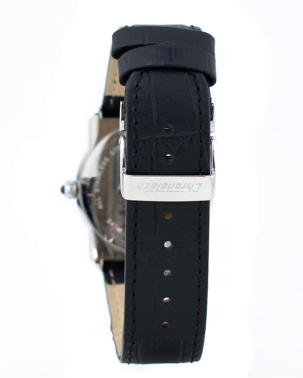 Black Leather Watch