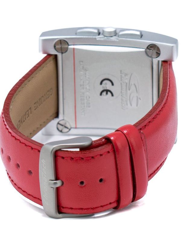 Red Leather Watch