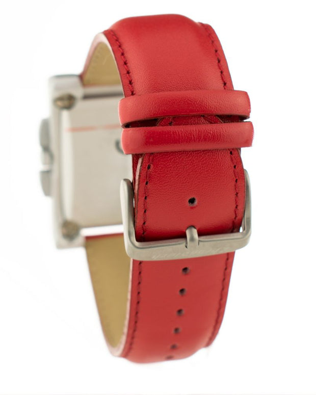 Red Leather Watch