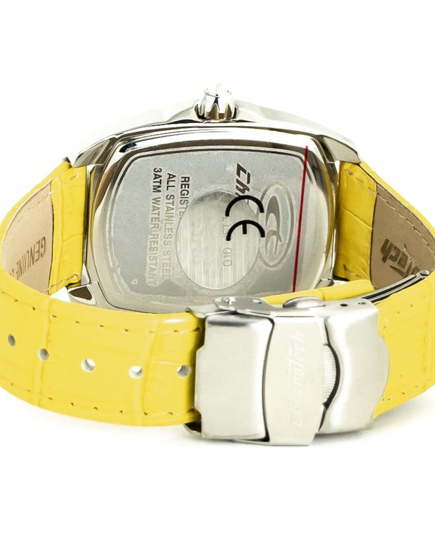 Yellow Leather Watch