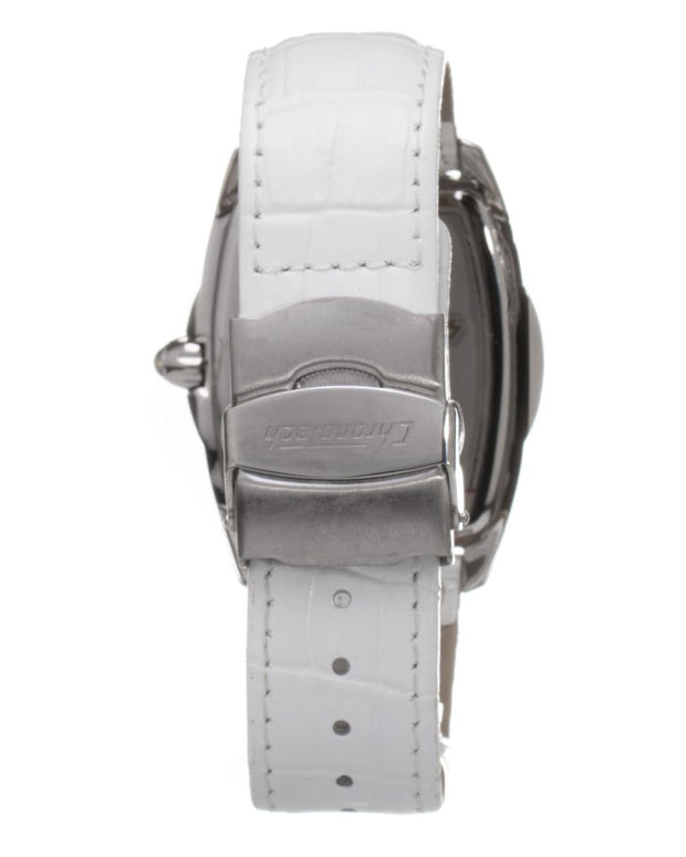 White Leather Watch