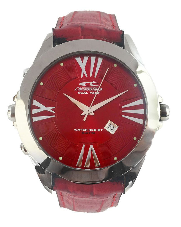 Black Leather Watch