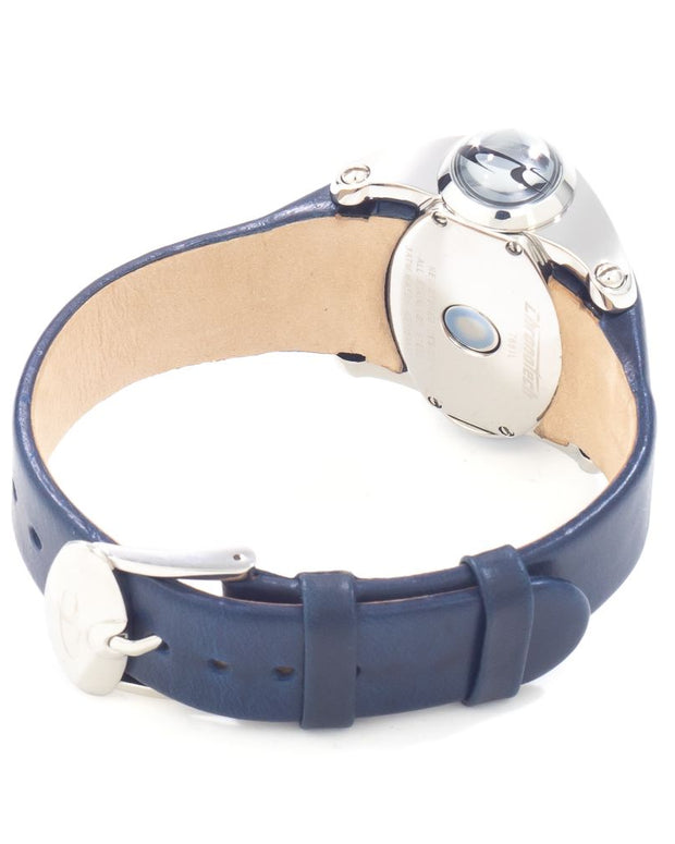 Blue Leather Watch