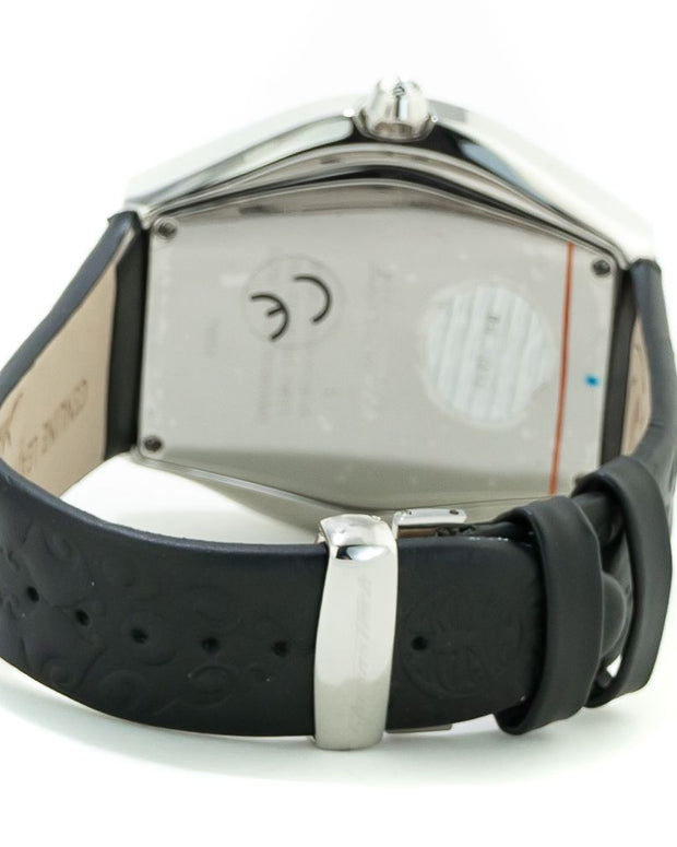 Black Leather Watch