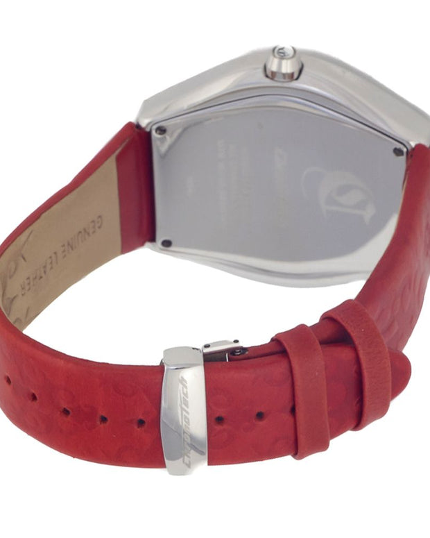 Red Leather Watch