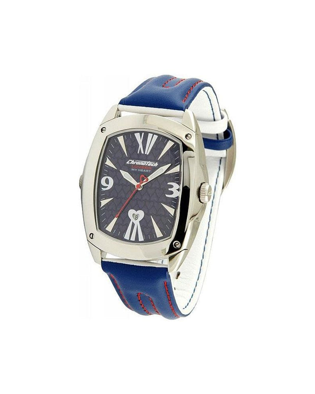 Blue Leather Watch
