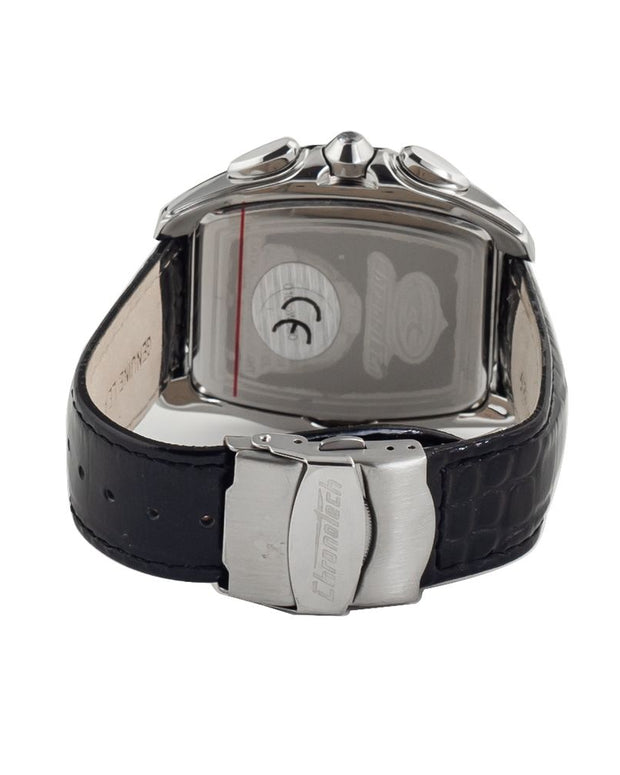 Black Leather Watch