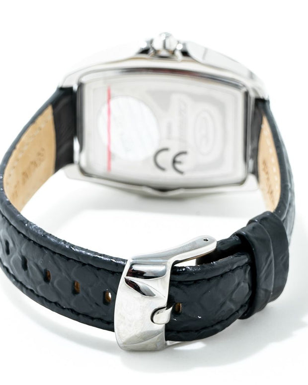 Black Leather Watch