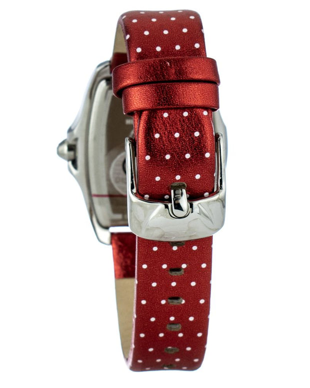 Red Leather Watch