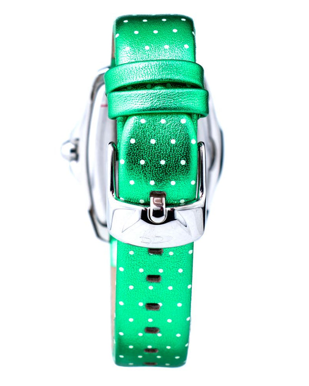 Green Leather Watch