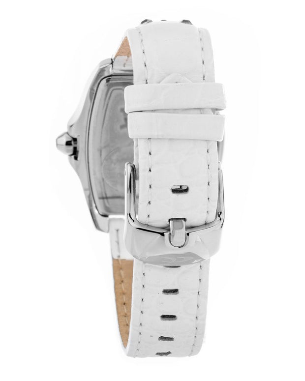 White Leather Watch