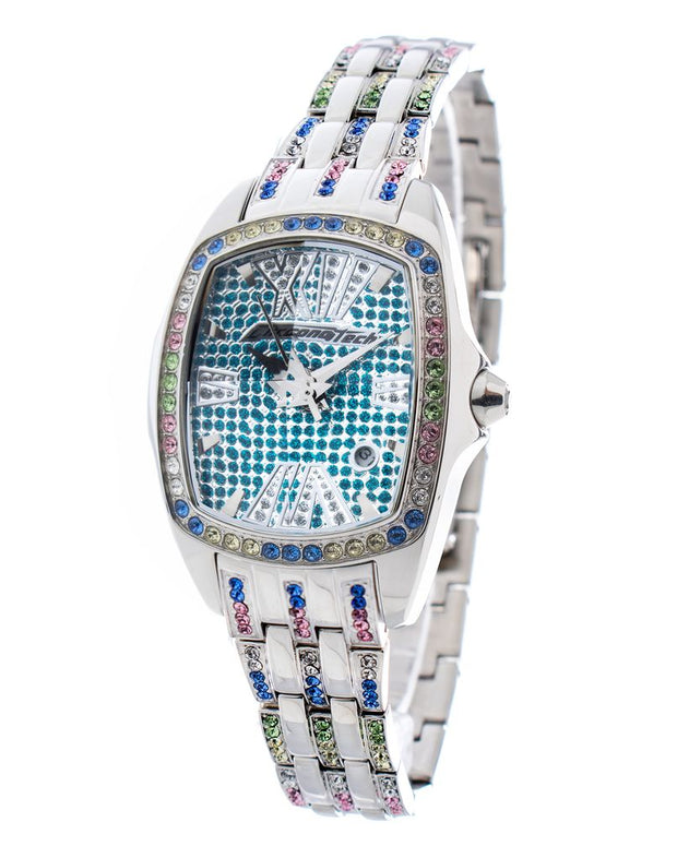 Silver Stainless Steel Bracelet Watch