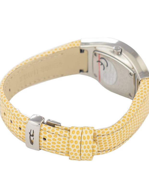 Yellow Leather Watch